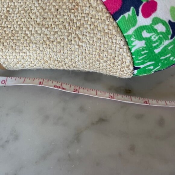 LILLY PULITZER Resort Chic Wedge Mini Getaway Garden Peep Toe Espadrille… - Picture 15 of 16